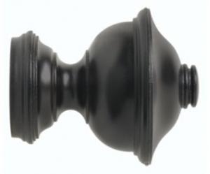 2" Wood Trends Chaucer Finial - 825 - Dark Chocolate